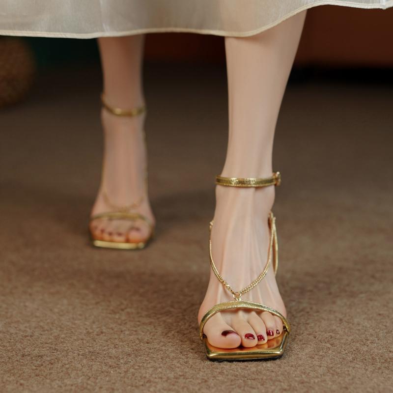 Gold Women's Fashion Sandals,  - огляд і ціна Gold Chain Sandal