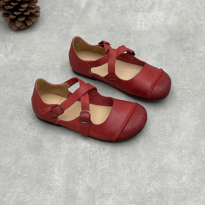 Women Original Handmade Genuin - огляд і ціна Mary Jane Shoes