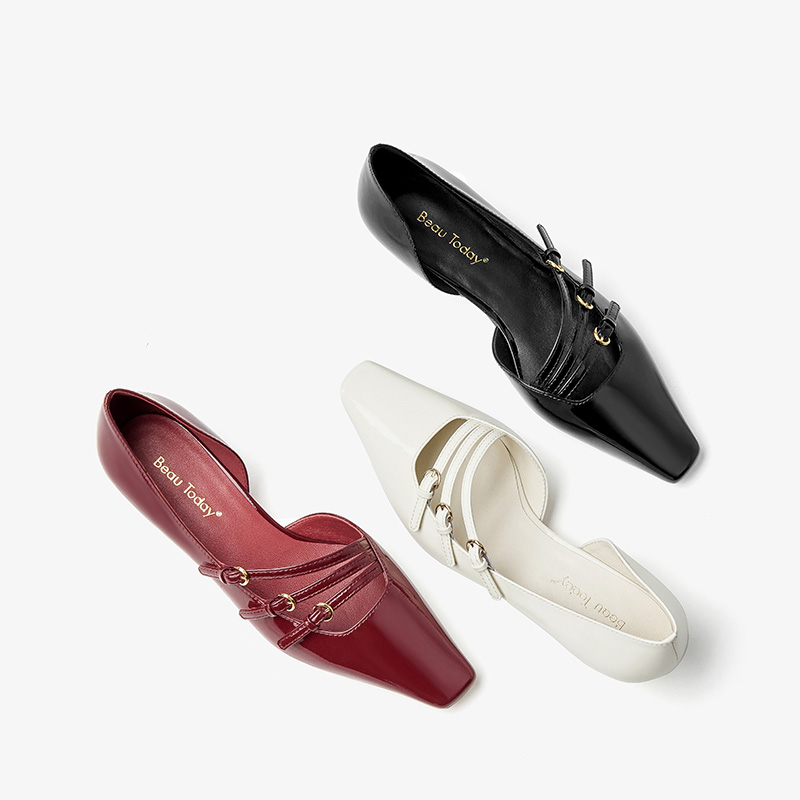 BEAUTODAY Pumps Women Patent L - огляд і ціна Mary Jane Shoes