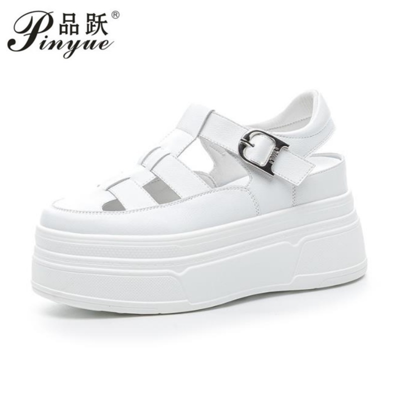 8.5cm Hollow Full Cow Genuine  - огляд і ціна Wedge Heeled Sneaker