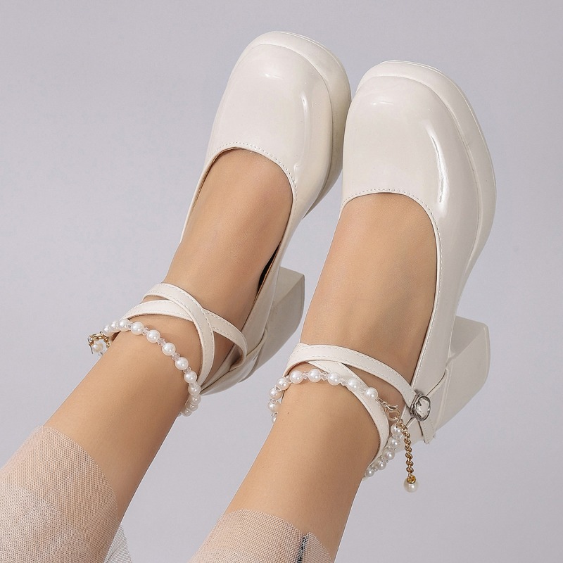 New Women Pumps Shoes Fashion  - огляд і ціна Mary Jane Shoes