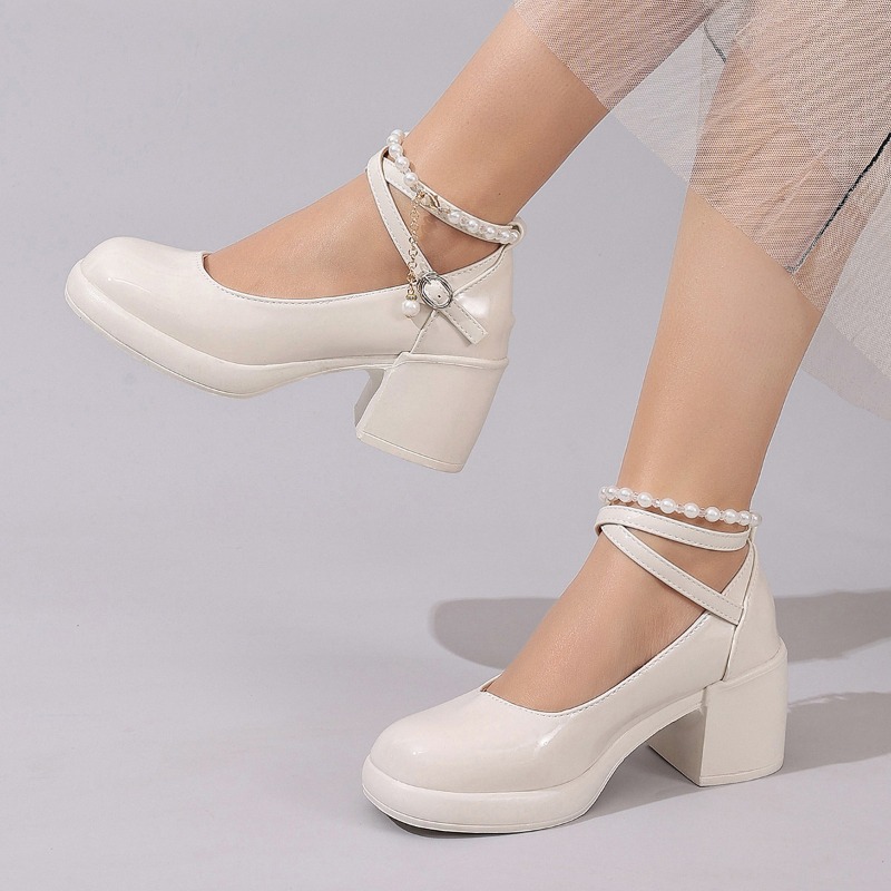 New Women Pumps Shoes Fashion  - огляд і ціна Mary Jane Shoes