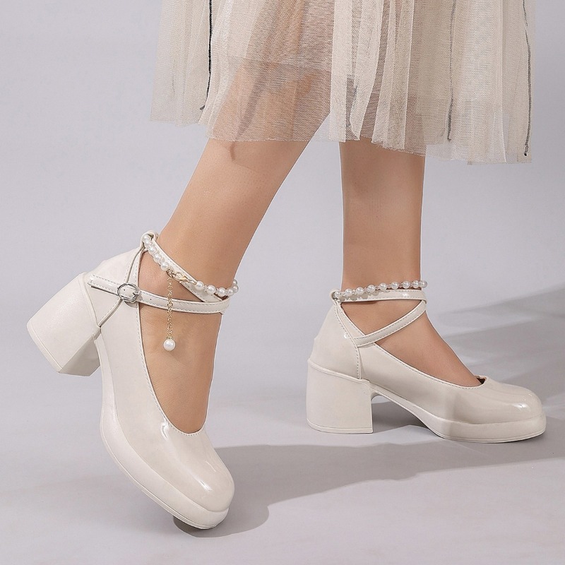 New Women Pumps Shoes Fashion  - огляд і ціна Mary Jane Shoes