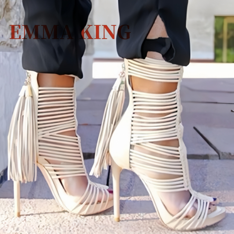 Women Open Toe Straps Ankle Wr - огляд і ціна Women Shoes Boots