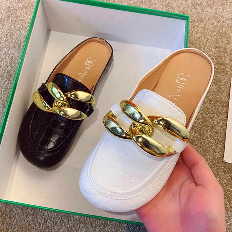 Fashion Women Slippers Plus Si - огляд і ціна Gold Chain Sandal