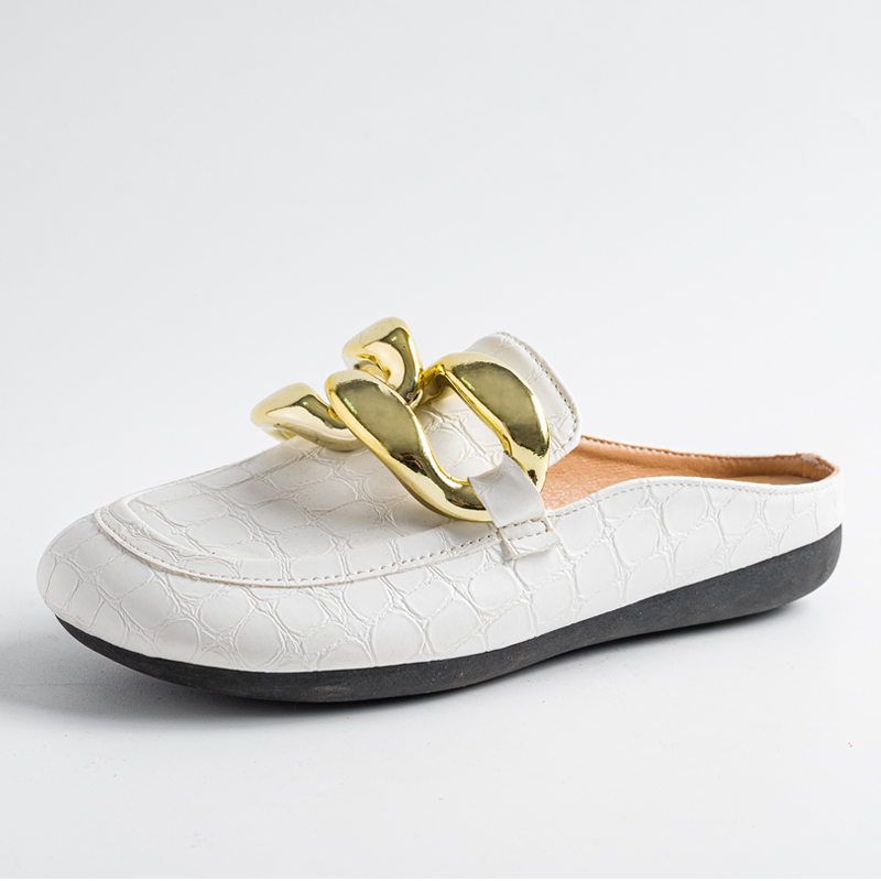 Fashion Women Slippers Plus Si - огляд і ціна Gold Chain Sandal