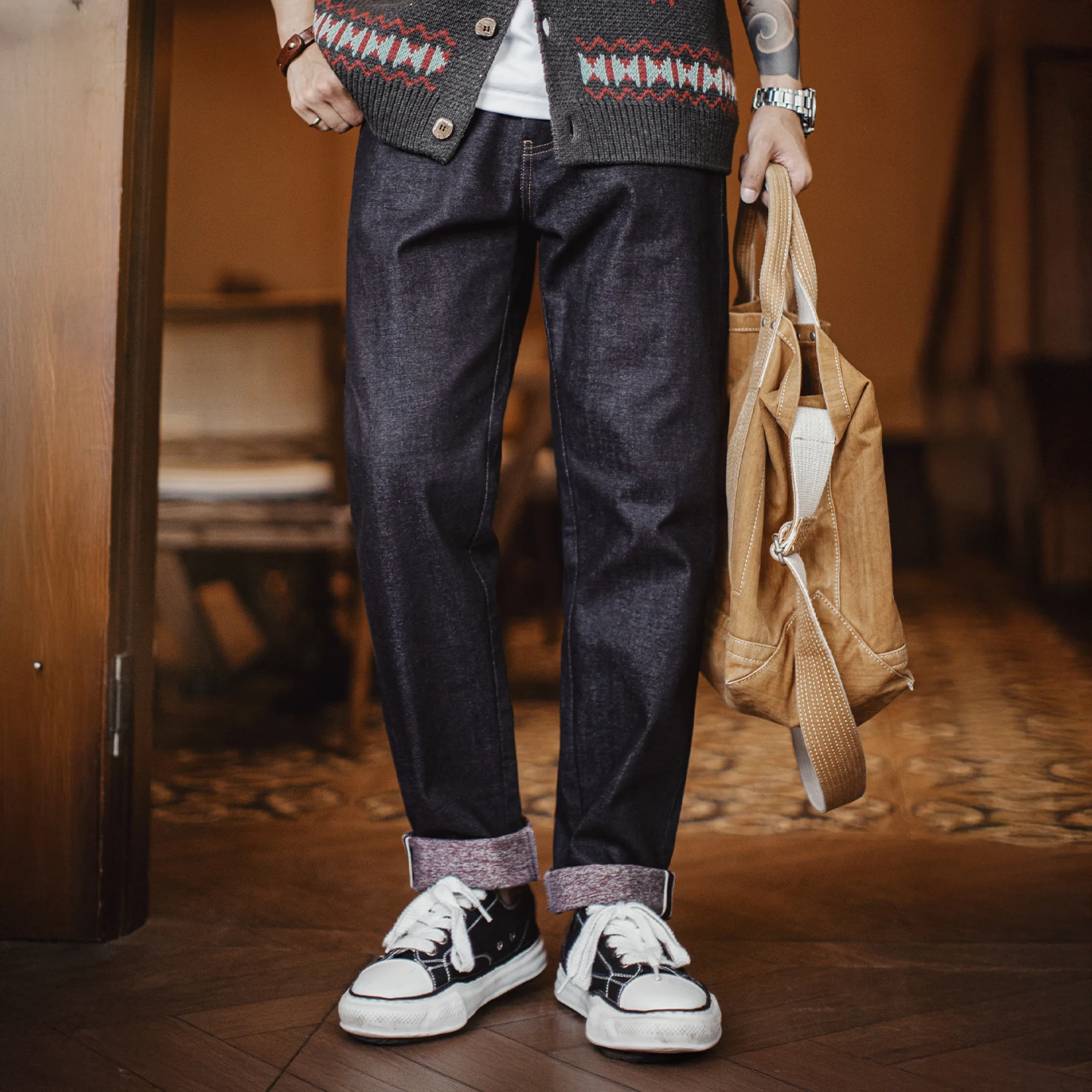 Maden Men's Vintage 10.9oz Sel - огляд і ціна Levis Jeans 501