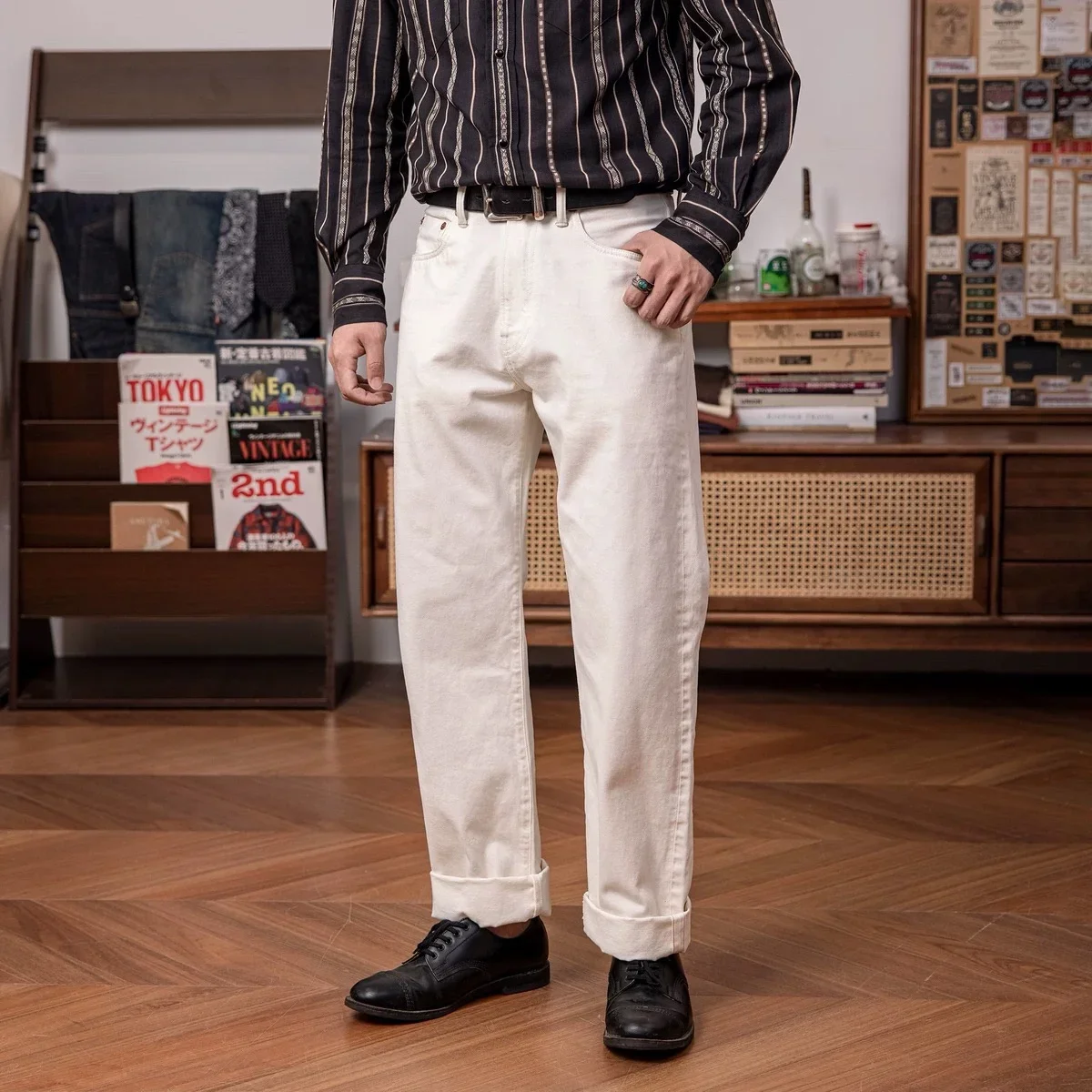 Red Tornado 55501 White Relaxe - огляд і ціна Levis Jeans 501