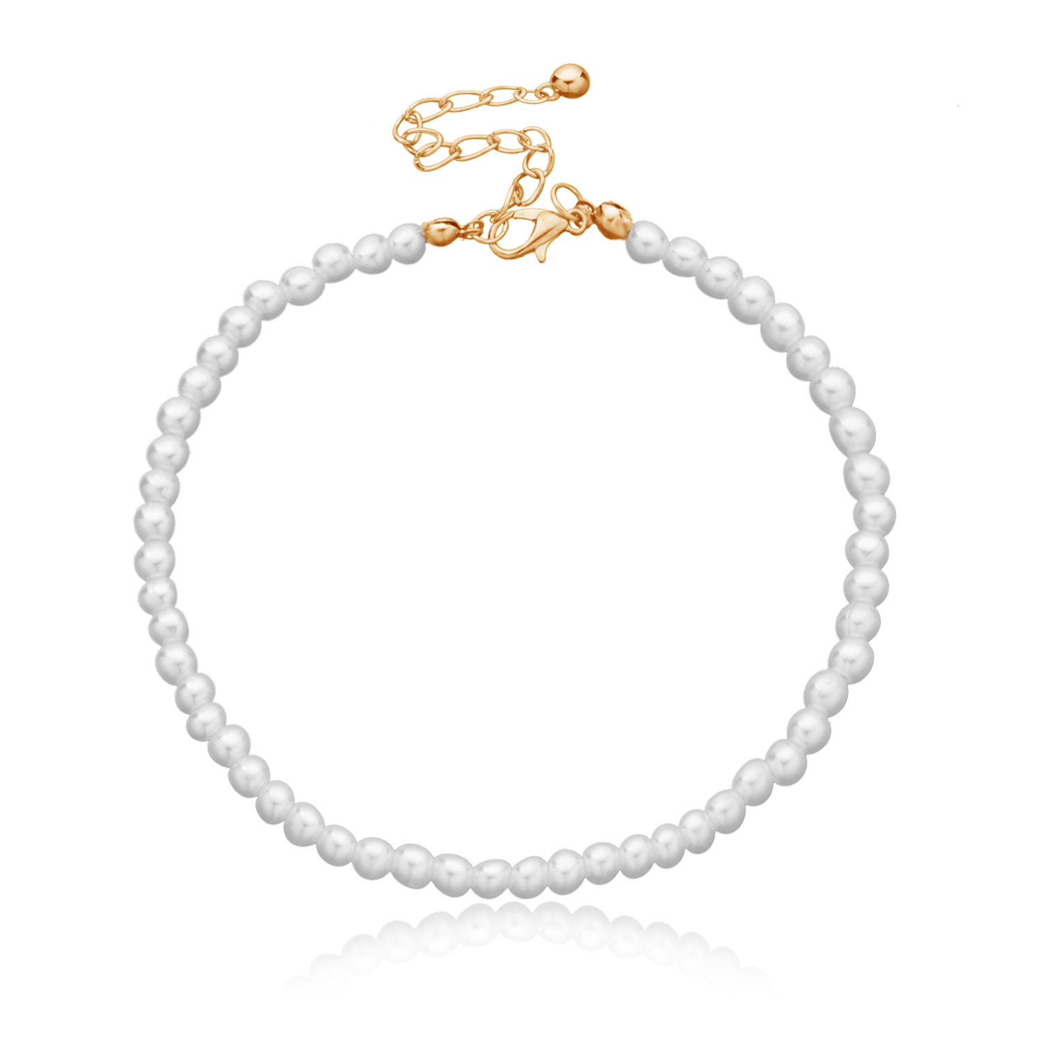 Fashion Pearl Anklet For Women - огляд і ціна Gold Chain Sandal