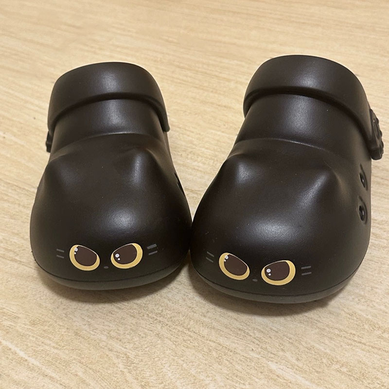 New creative black cat slipper - огляд і ціна Women'S Shoes Cloud