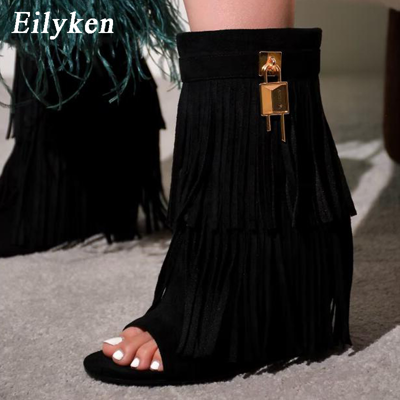 Eilyken Designer Fringe Wedges - огляд і ціна Wedge Heeled Sneaker
