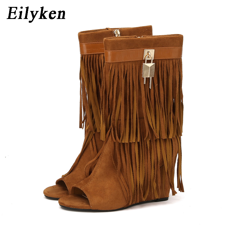 Eilyken Designer Fringe Wedges - огляд і ціна Wedge Heeled Sneaker